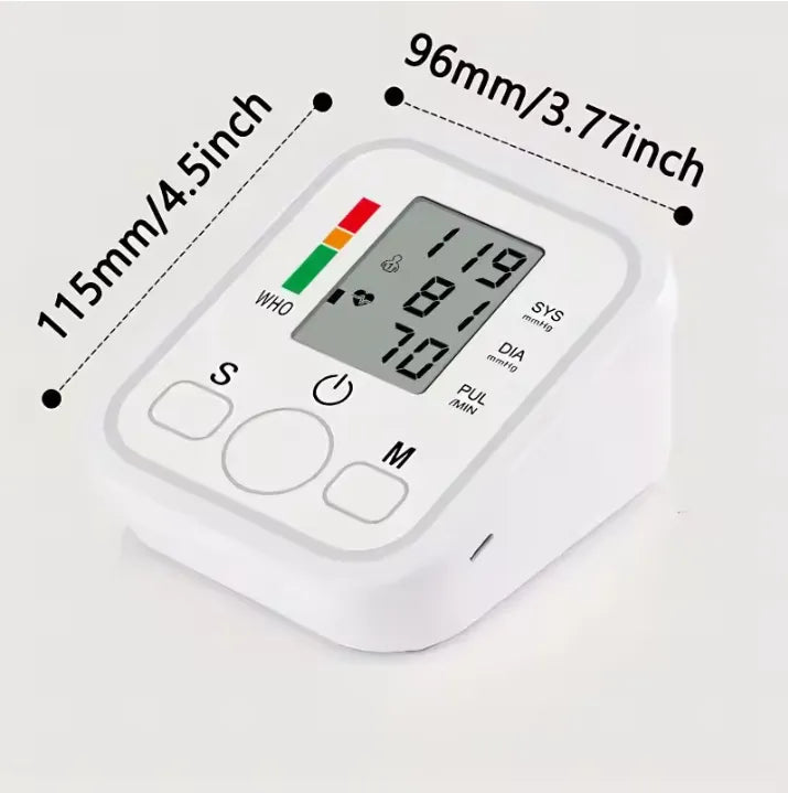 Digital Blood Pressure Monitor – Easy Home BP Checker