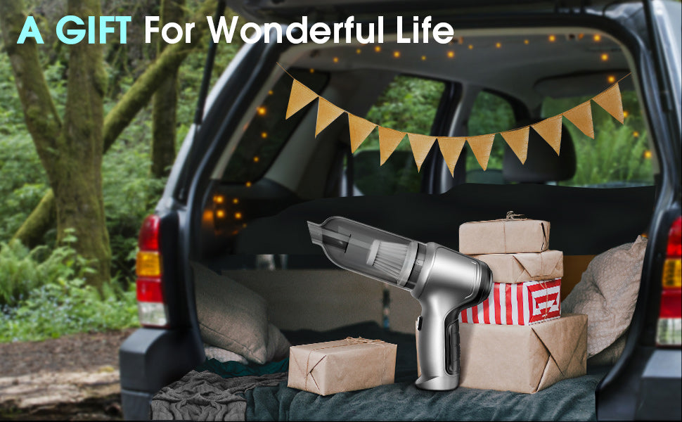 3-in-1 Handheld Vacuum Cleaner – Portable Car & Home Cleaner