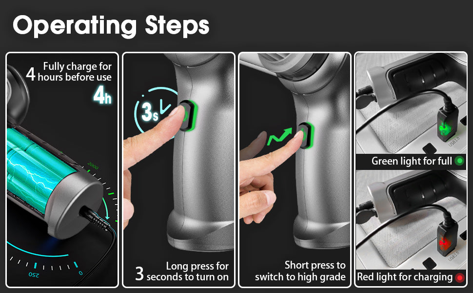 3-in-1 Handheld Vacuum Cleaner – Portable Car & Home Cleaner