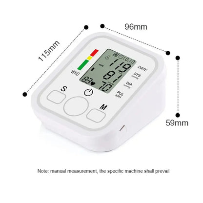 Digital Blood Pressure Monitor – Easy Home BP Checker