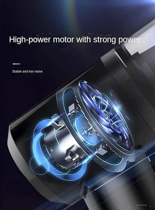 3-in-1 Handheld Vacuum Cleaner – Portable Car & Home Cleaner